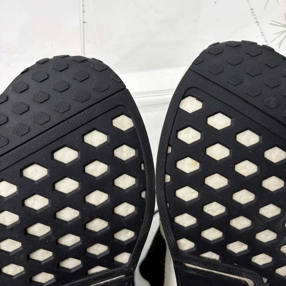 Adidas NMD R1 ATA FL0W Spectoo Sneaker Shoes Men's Black / White H67408 SZ 12